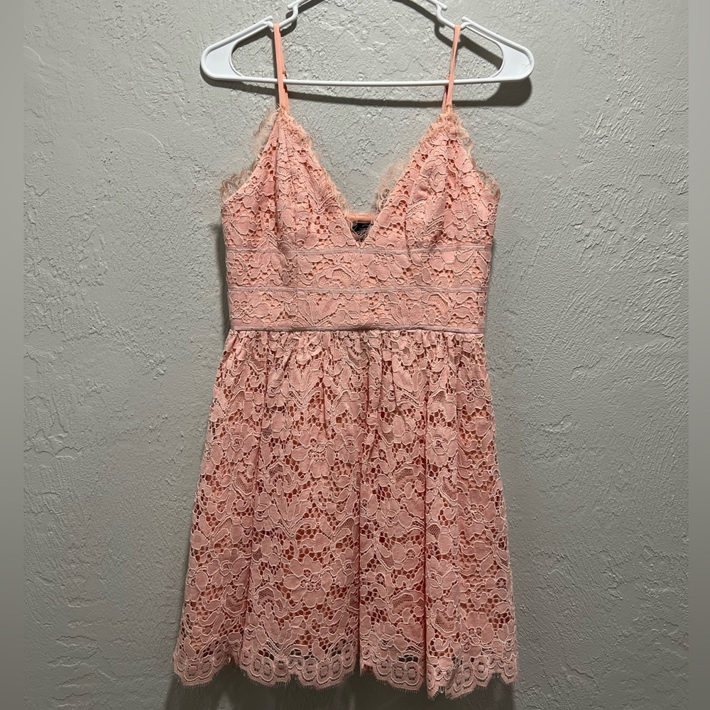 Pink Floral Dress